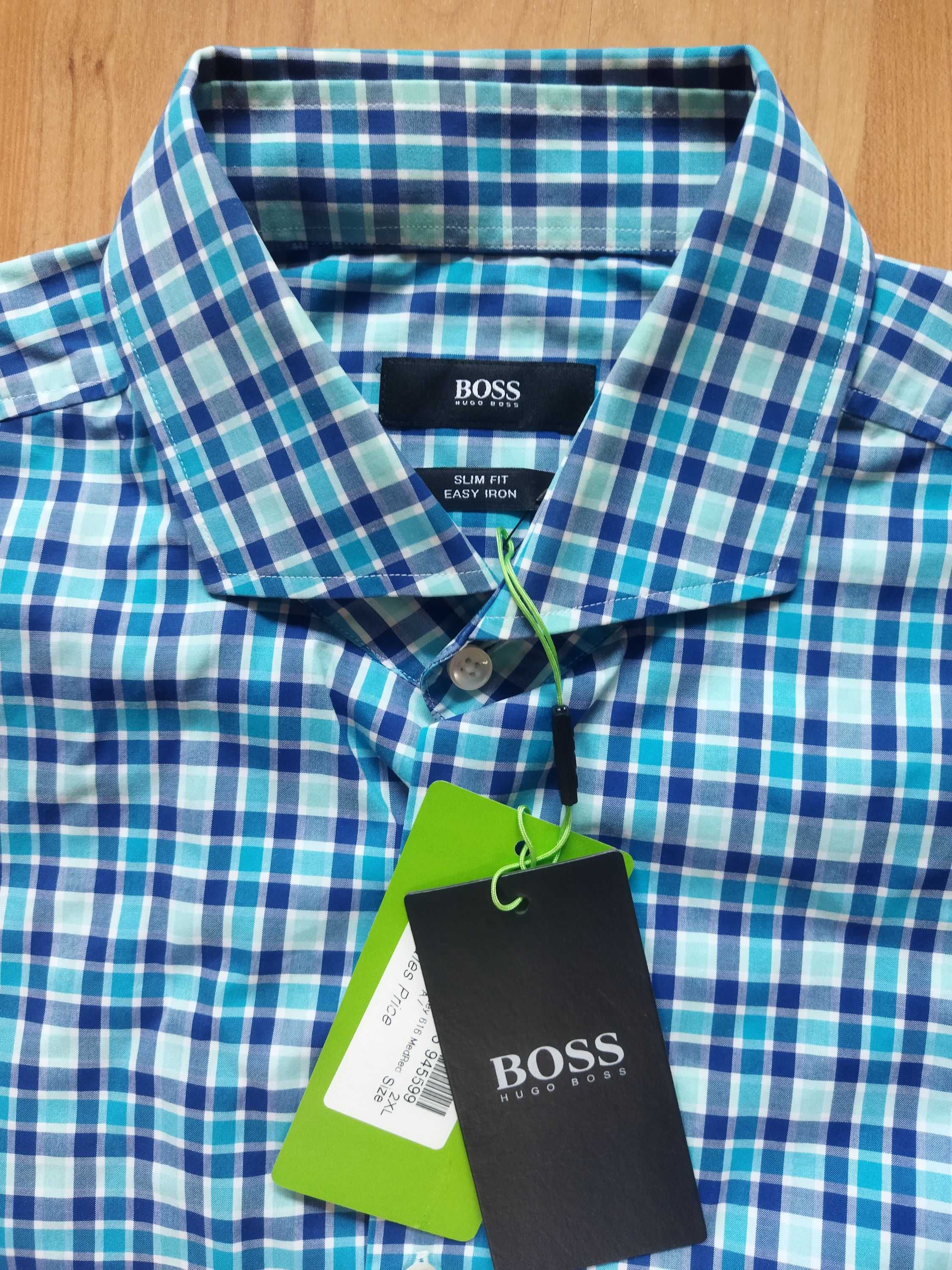 Рубашка Hugo Boss (Германия),оригинал,новая,ворот-40 см