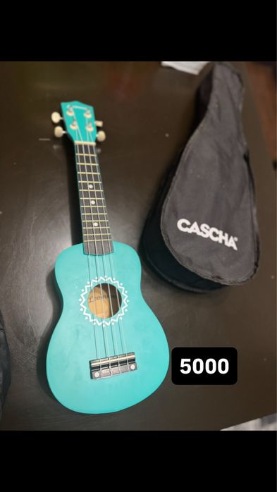 Новый укулеле не пользовались