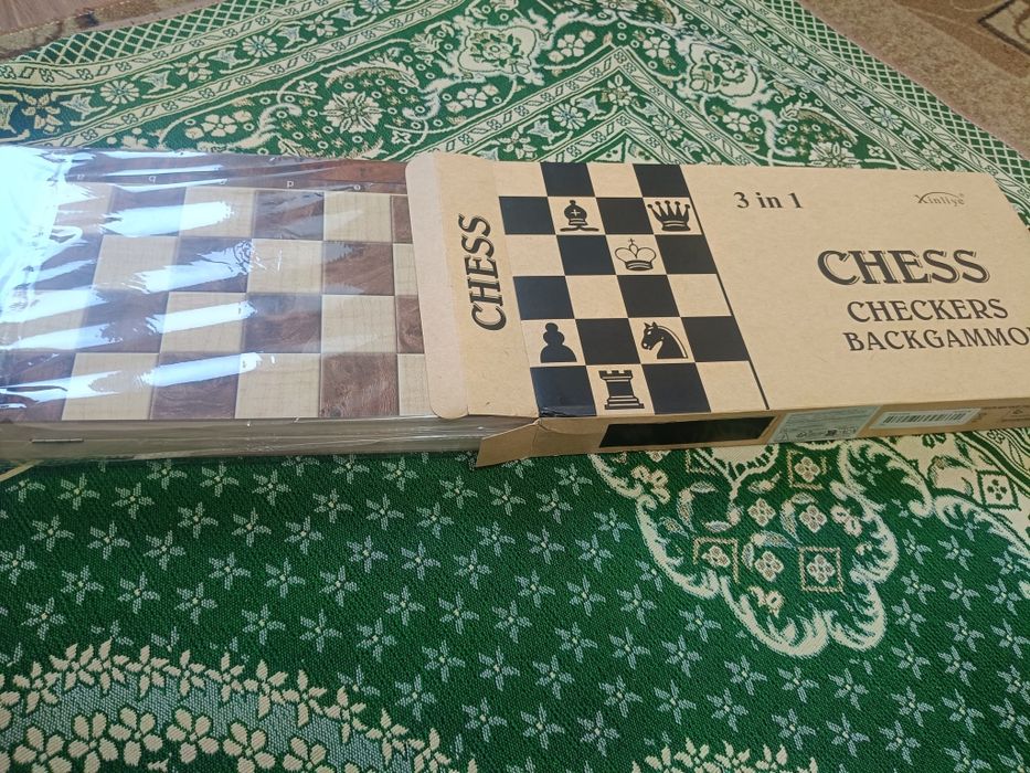 Шахмат шашки и нарды (3 в 1)