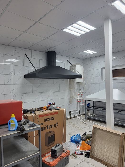 Жестяные работы подоконник, желоб,дымоход, парапед,водосток, вытяжка.