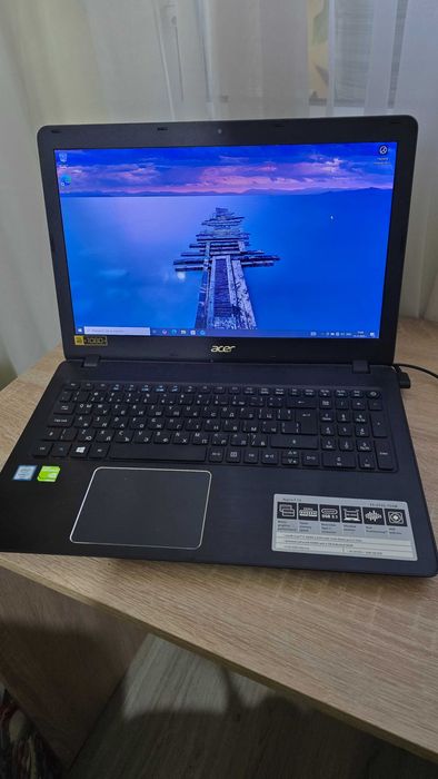 Acer Aspire F15 – i7, 8GB RAM, 940MX, SSD+HDD, 15,6" Windows 10 Pro