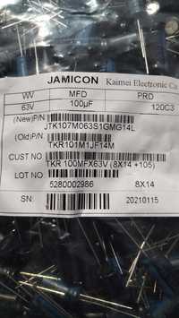 Продам электролитические конденсаторы Jamicon