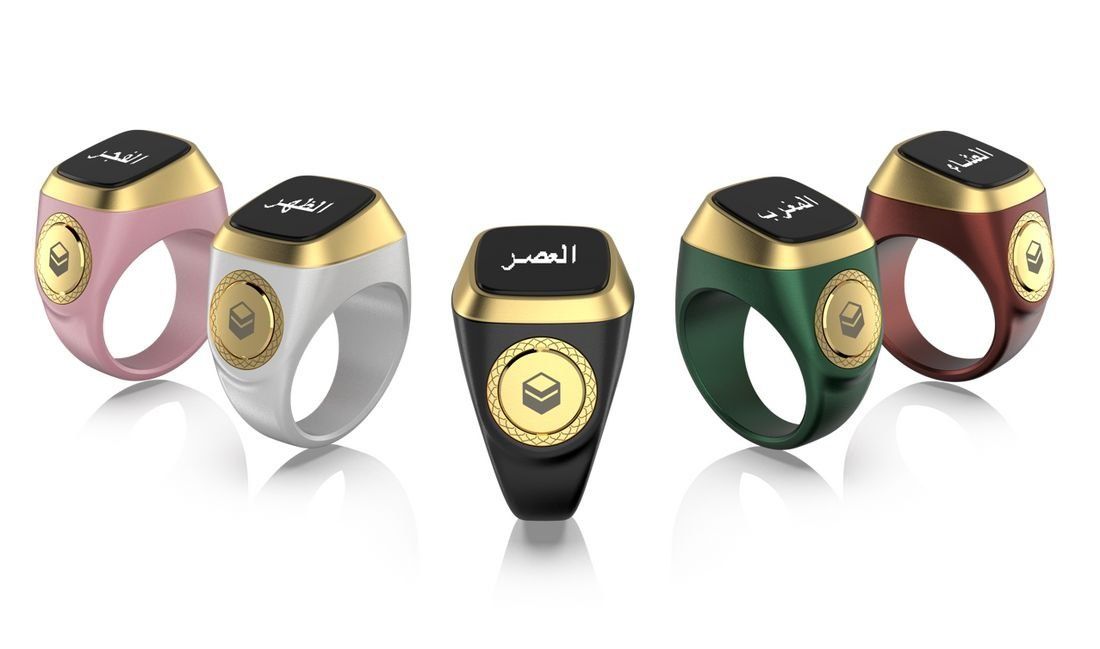 Zikr ring tasbehlari 5 hil rangi va 3 hil o'lchamda