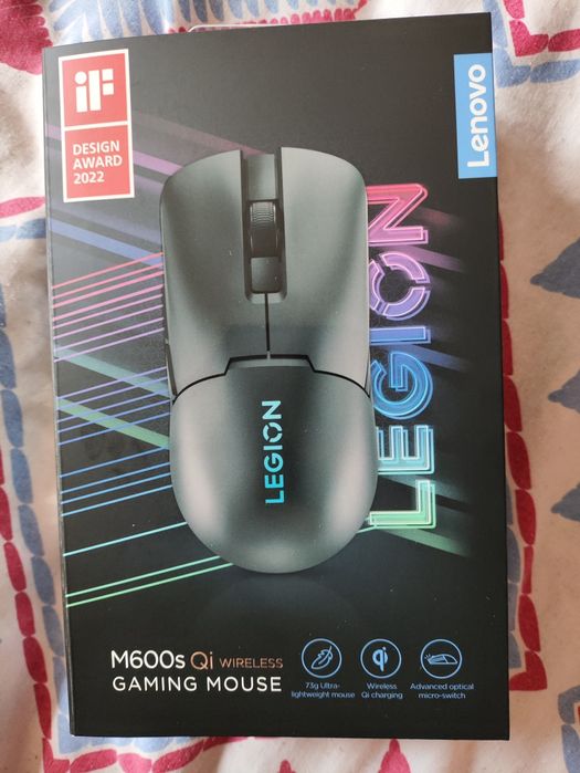 Мышь Lenovo Legion M600s Qi серый