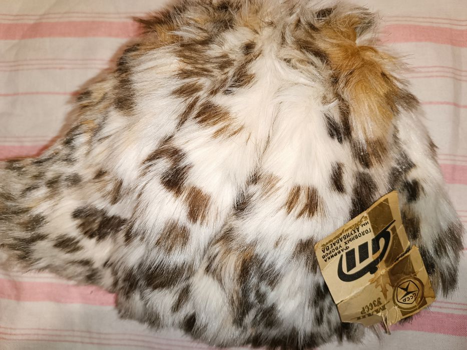 Натуральные меховые женские шапки времён СССР, новые