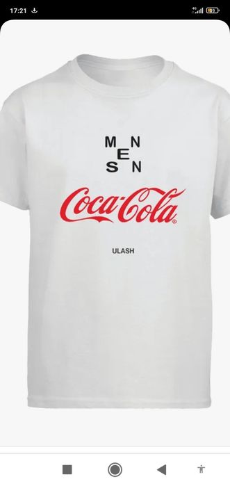 Футболки от кока кола