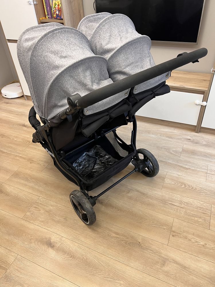 Количка за близнаци Baby Monsters Easy Twin 3S