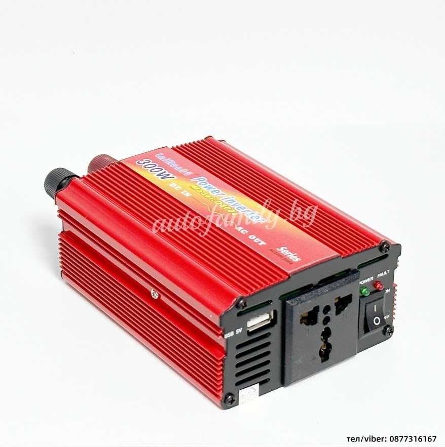 Инвертор на напрежение от 12V на 220V 300W