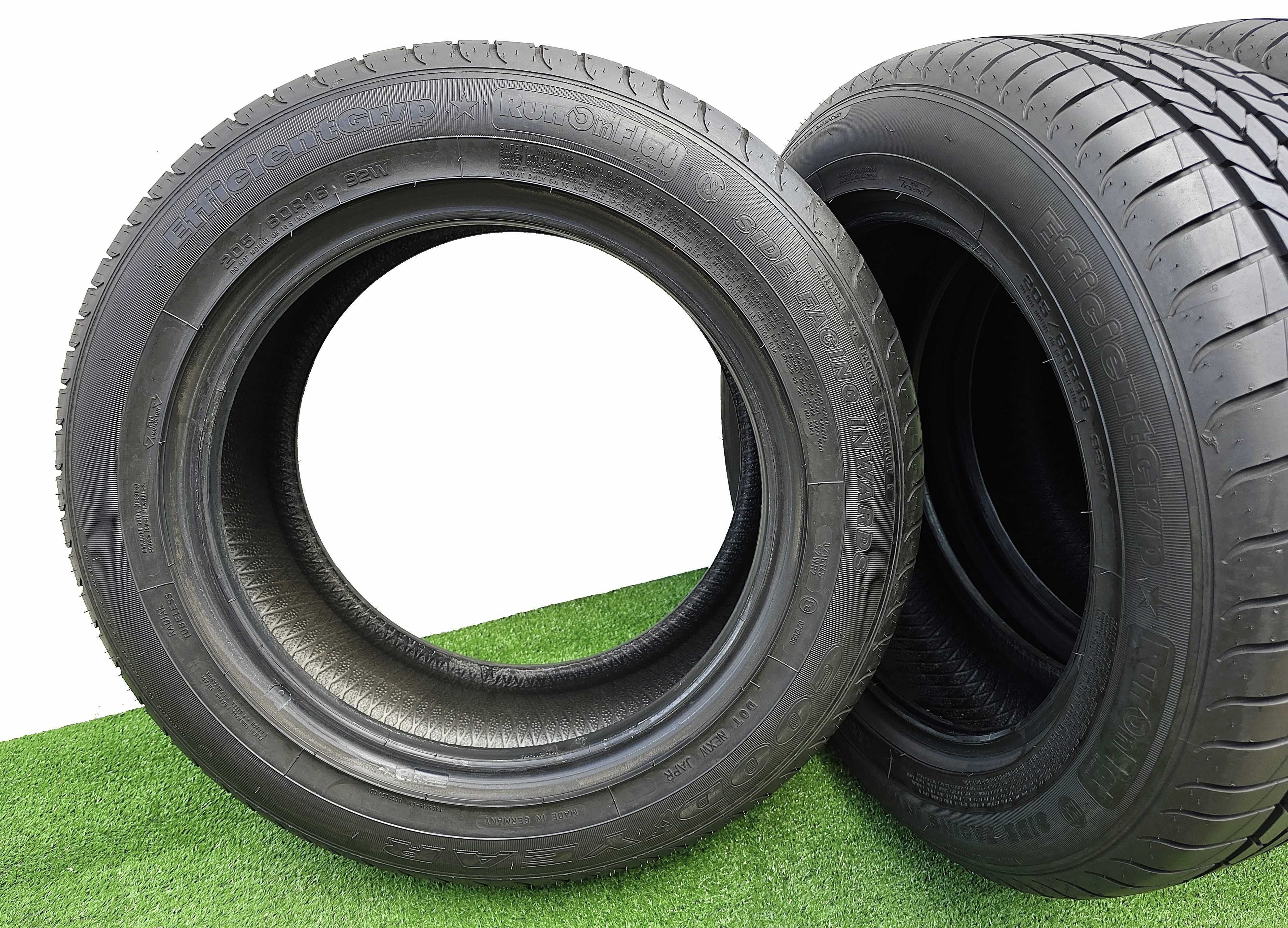 4бр. 205/60/16 GOODYEAR Efficientgrip RFT- НОВИ