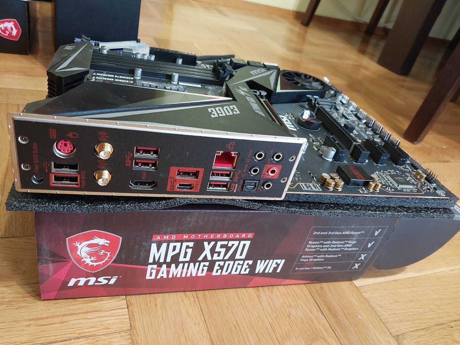 AMD Ryzen 5 5600X + MSI MPG X570 Gaming Edge Wi-Fi