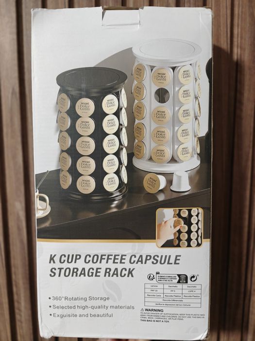 Въртяща стойка на 360 ⁰ за капсули за кафе Dolce Gusto