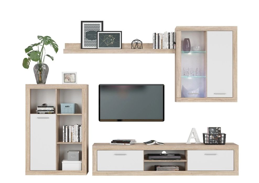 Mobilier living,coltar fix cu tetiera reglabila