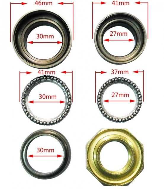 Coronite Rulmenti Ghidon Scuter Chinezesc GY6 4T 50cc 80cc