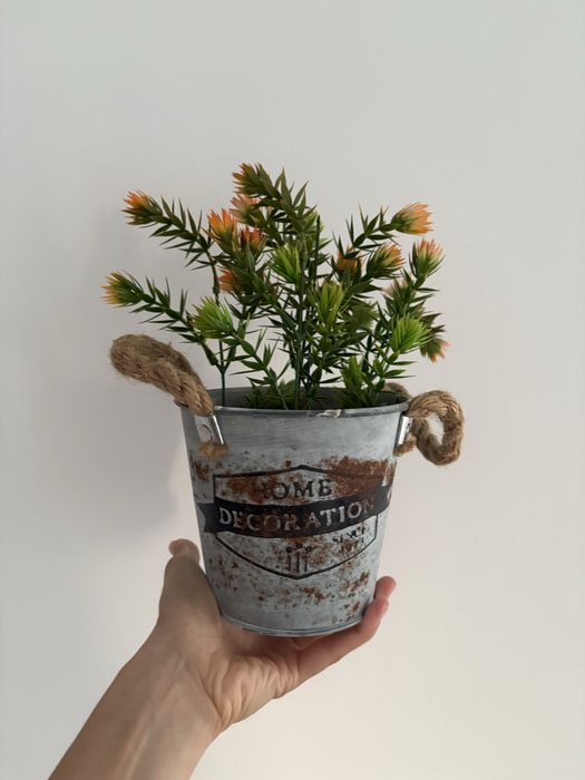Ghiveci planta artificuala , planta decor plastic