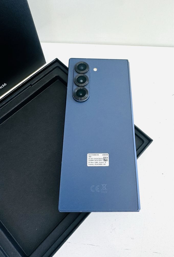 НОВ! Samsung Galaxy Z Fold 6 5G 256GB 12GB Navy Гаранция!