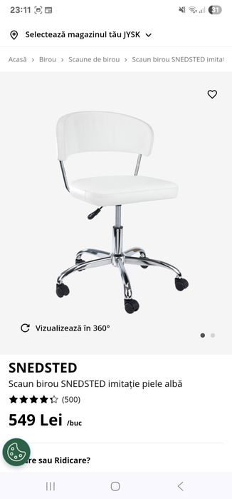Scaun de birou jisck