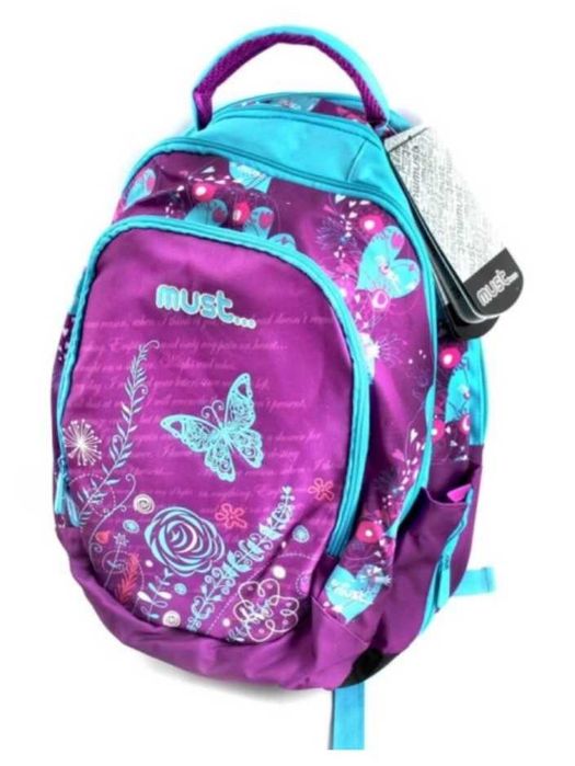 Ghiozdan scoala model fluturi