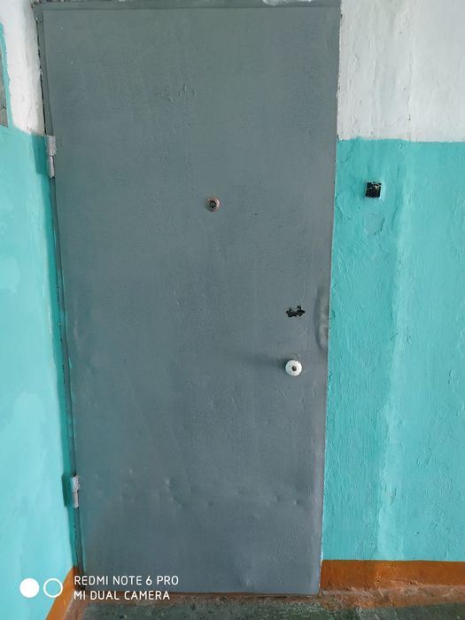 Продам железную дверь в хорошем состоянии.Новая Бухтарма