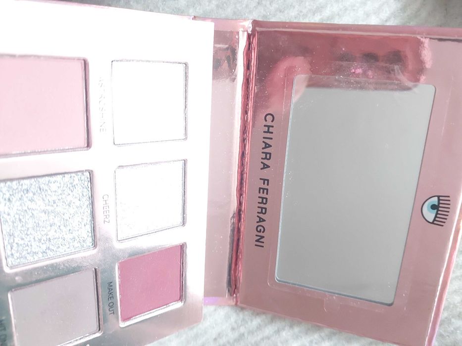 Chiarra FERRGANI  Палитра и червило Christian Dior