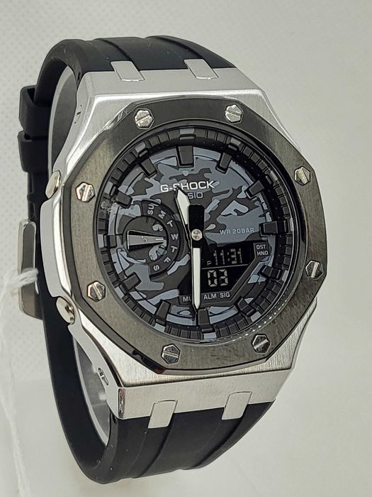 Ceas Sport Casio G-Shock RoyalOak Black Army – Nou, Garanție 2 Ani