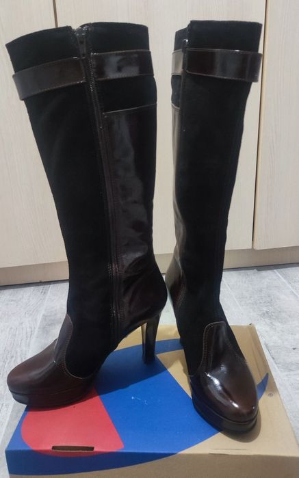 Cizme din piele naturală