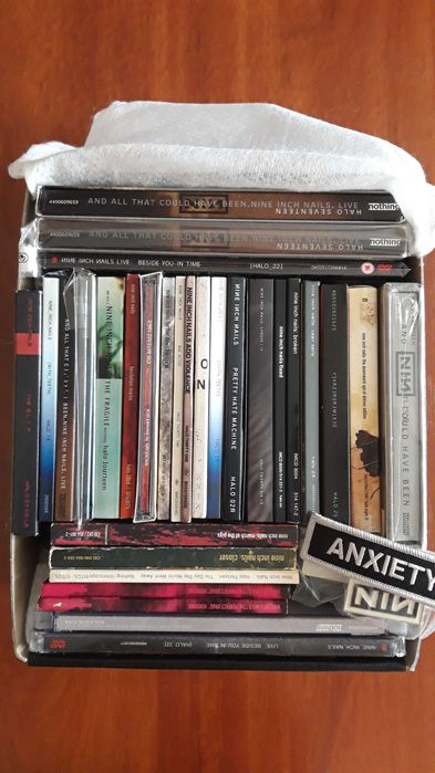 Nine Inch Nails (NIN), Trent Reznor. Музыка и видео CD, DVD, VHS