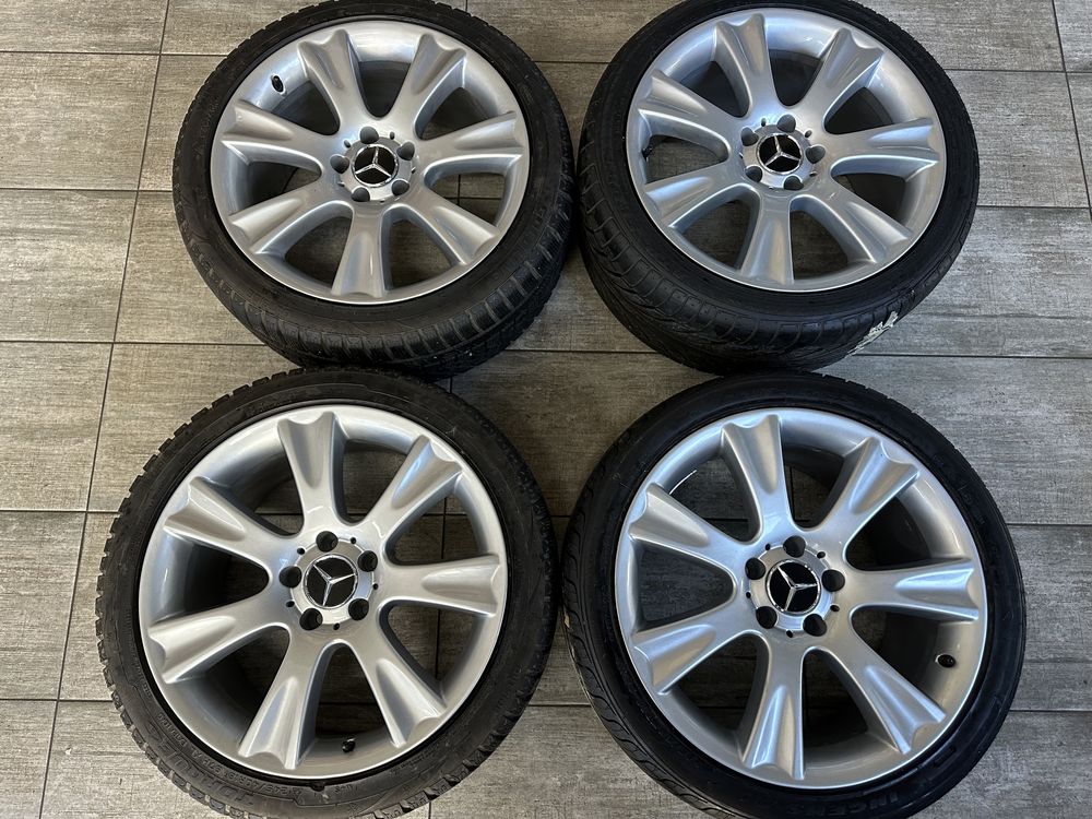 Jante cu anvelope MERCEDES CLS Eclass 5x112 R18 8,5J 9,5J