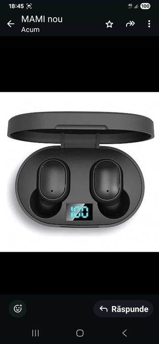 Casti wireless pro 60,TWS E7S ,toate sunt NOI