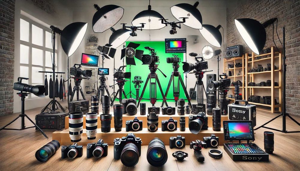 Аренда камеры, штатива, петличек, дронов, софтбоксы, стабилизаторы