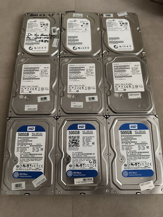 HDD-uri 500 Gb diverse modele