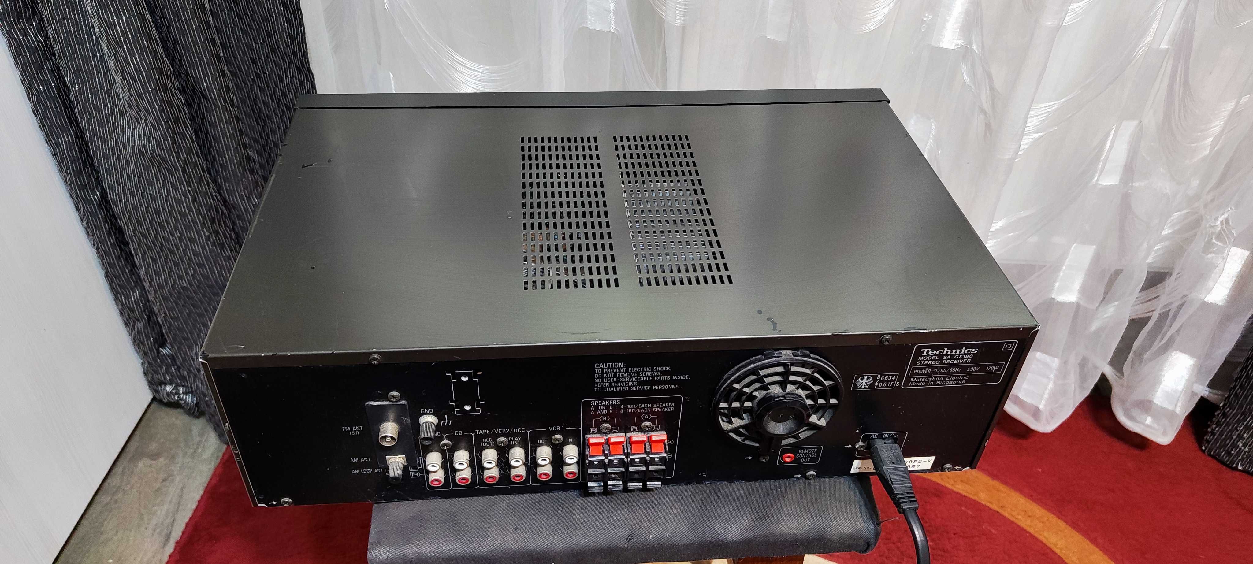 Amplificator Audio Technics SA-GX180 Statie Audio Amplituner Audio