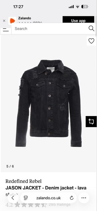 REBEL мъжко дънково яке