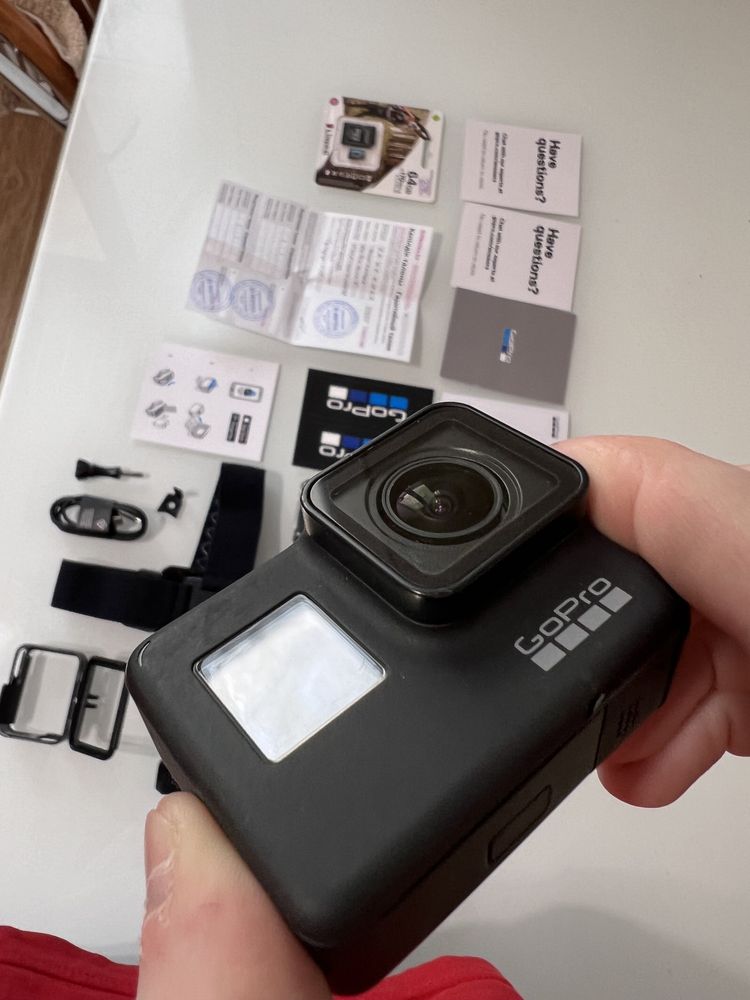 GoPro Hero 7 Black+Гарантия+Micro CD card 64gb