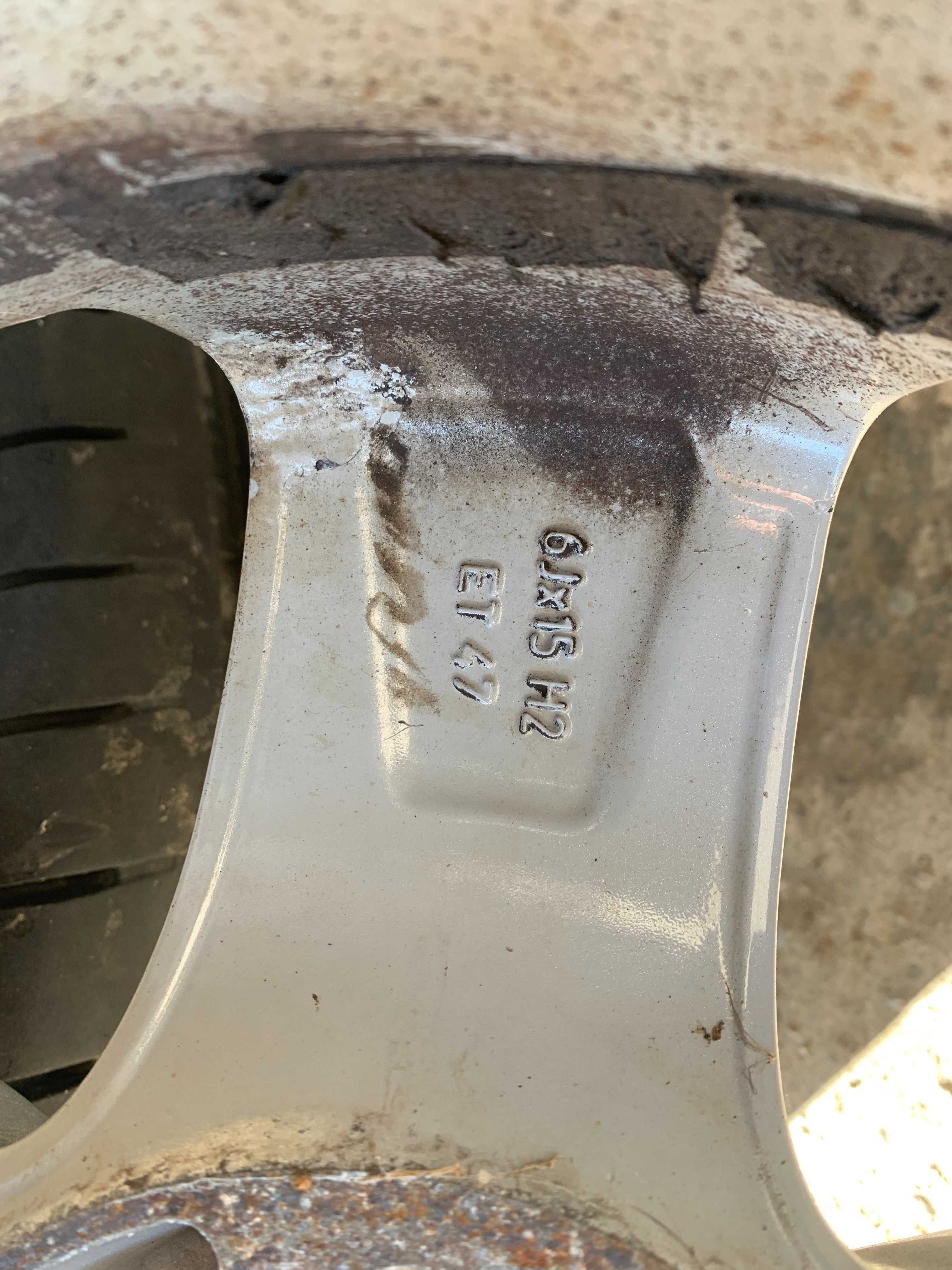 15 цола 5х112 с гуми Шкода, Фолксваген,Ауди Skoda, Vw, Audi