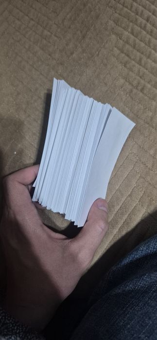 Бумага нарезанная для рукоделия и не только для прочих нужд