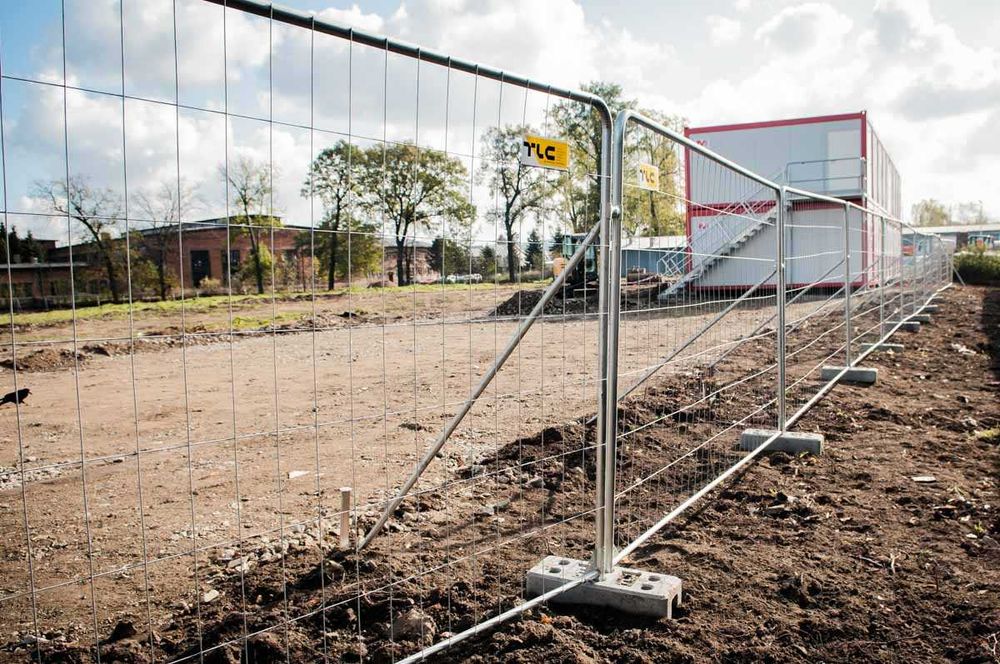 Gard santier, gard mobil delimitare evenimente, organizare de santier