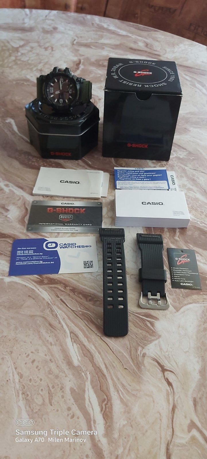 Продавам часовник CASIO G-SHOCK