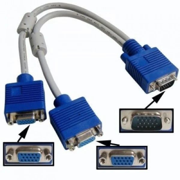 Vga,разветлитель,VGA splitter 2 port,сплиттер вга