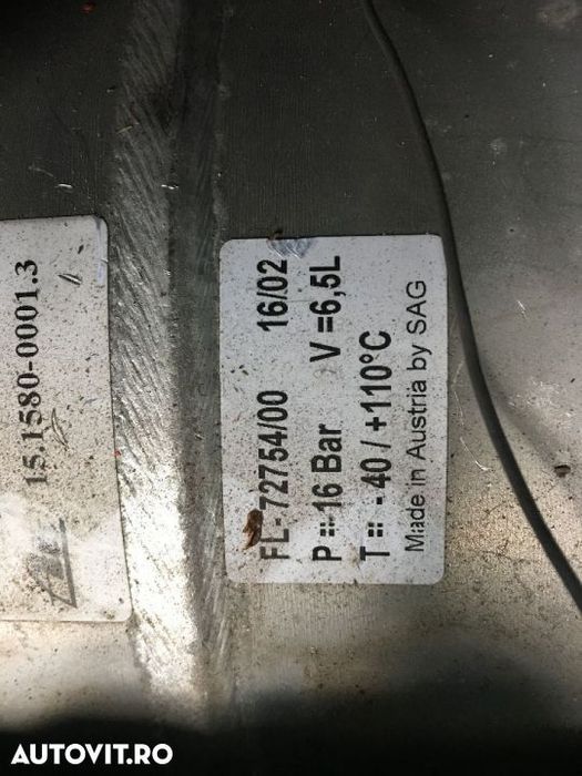 Rezervor Presiune Aer Suspensie  Audi A6 C5 Allroad 2000 - 2005 COD : 4Z7616201 / 4Z7 616 201