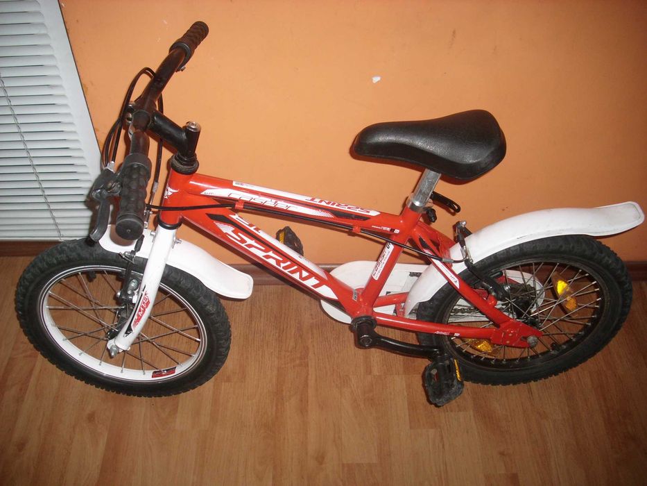 ИЗГОДНО Sprint 16" детски велосипед,колело със спомагателни.Промо цена