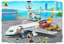 NOU TIP marca L City Avion cargo pasageri 60262 669 piese