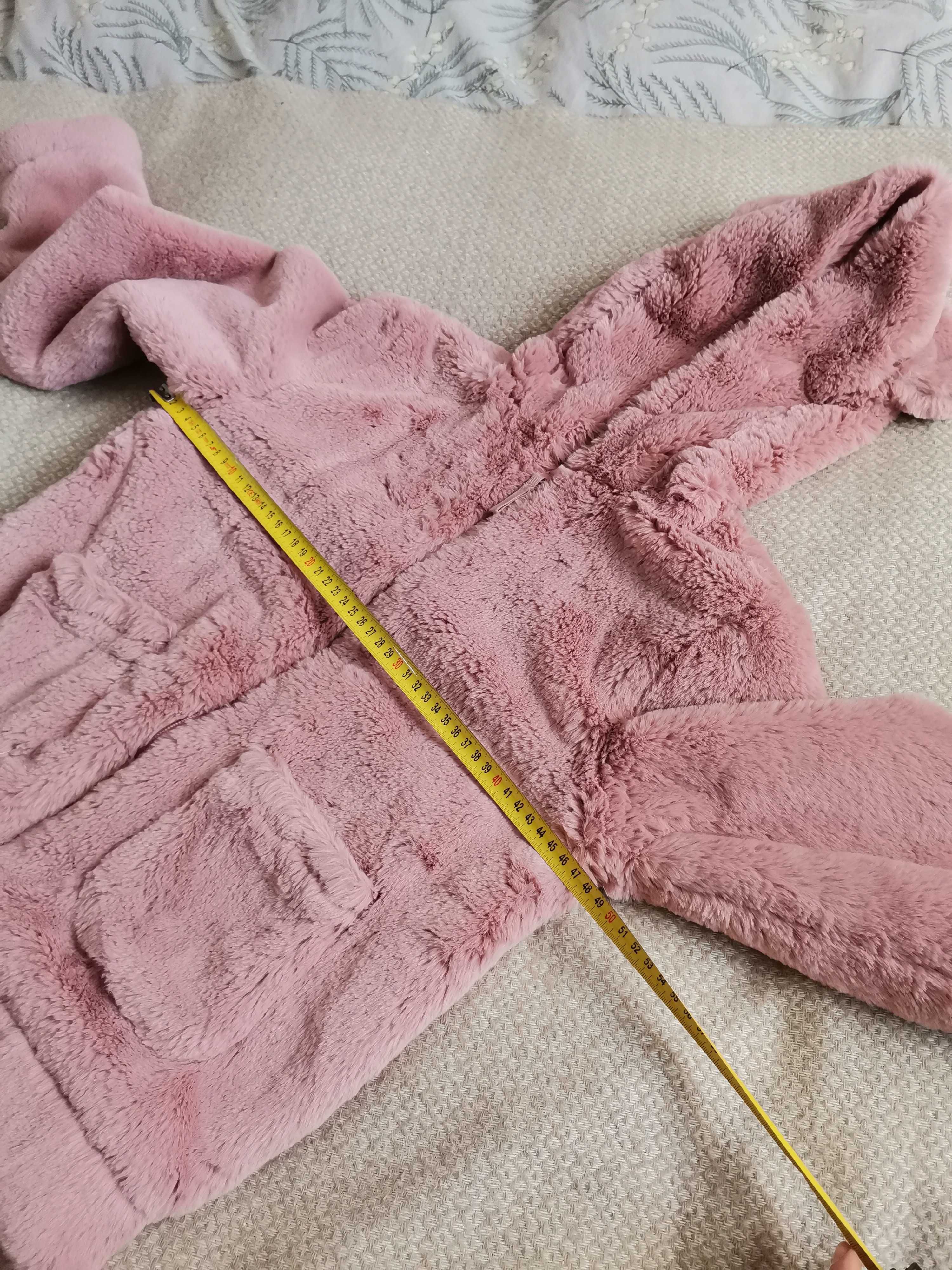 Geaca jachetă blanita fete H&M roz prăfuit 158/164 12-14 ani