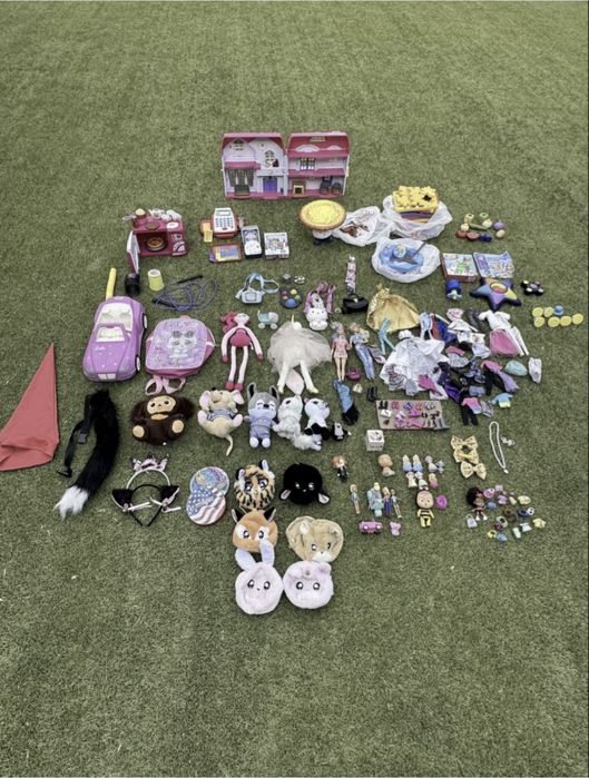 Игрушки все рабочие, целые