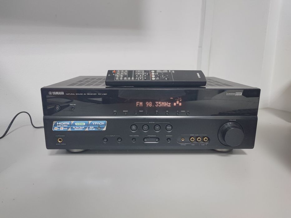 Amplificator Yamaha RX V367 statie 500W la 8 ohmi telecomanda