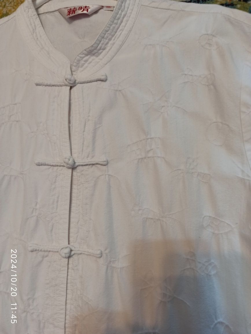 Kimono Feng Shui Casual Bărbați Cămașă Chinezească Tradițional Modernă