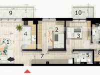 Apartament 3 camere, 80 mp, cartier Craiovei