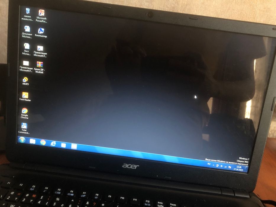 Window 7 acer zaryatka bilan