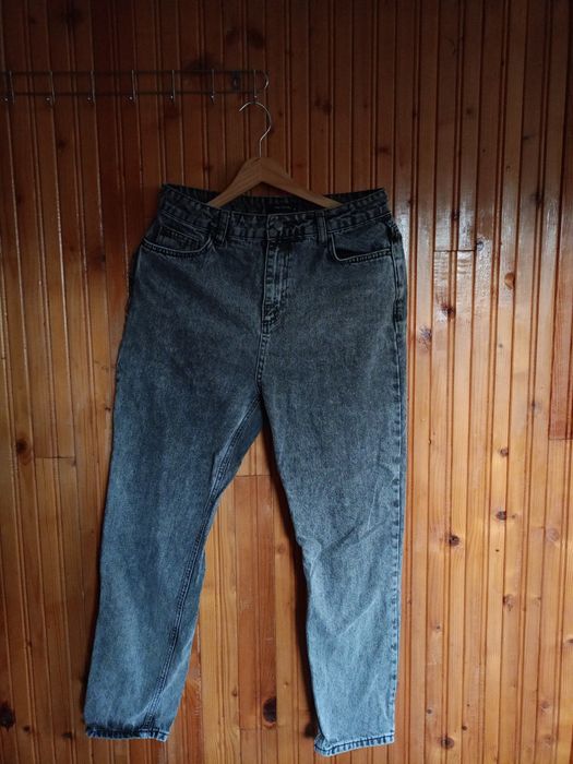 Дънки размер М в черен и син цвят