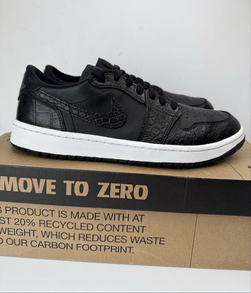 Nike Air Jordan 1 Low Croc Black ( 43) Маратонки