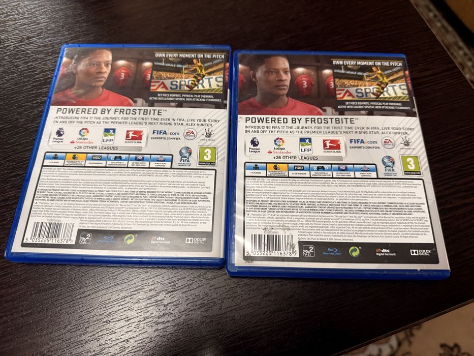 Диск FIFA 17 для aplayStation